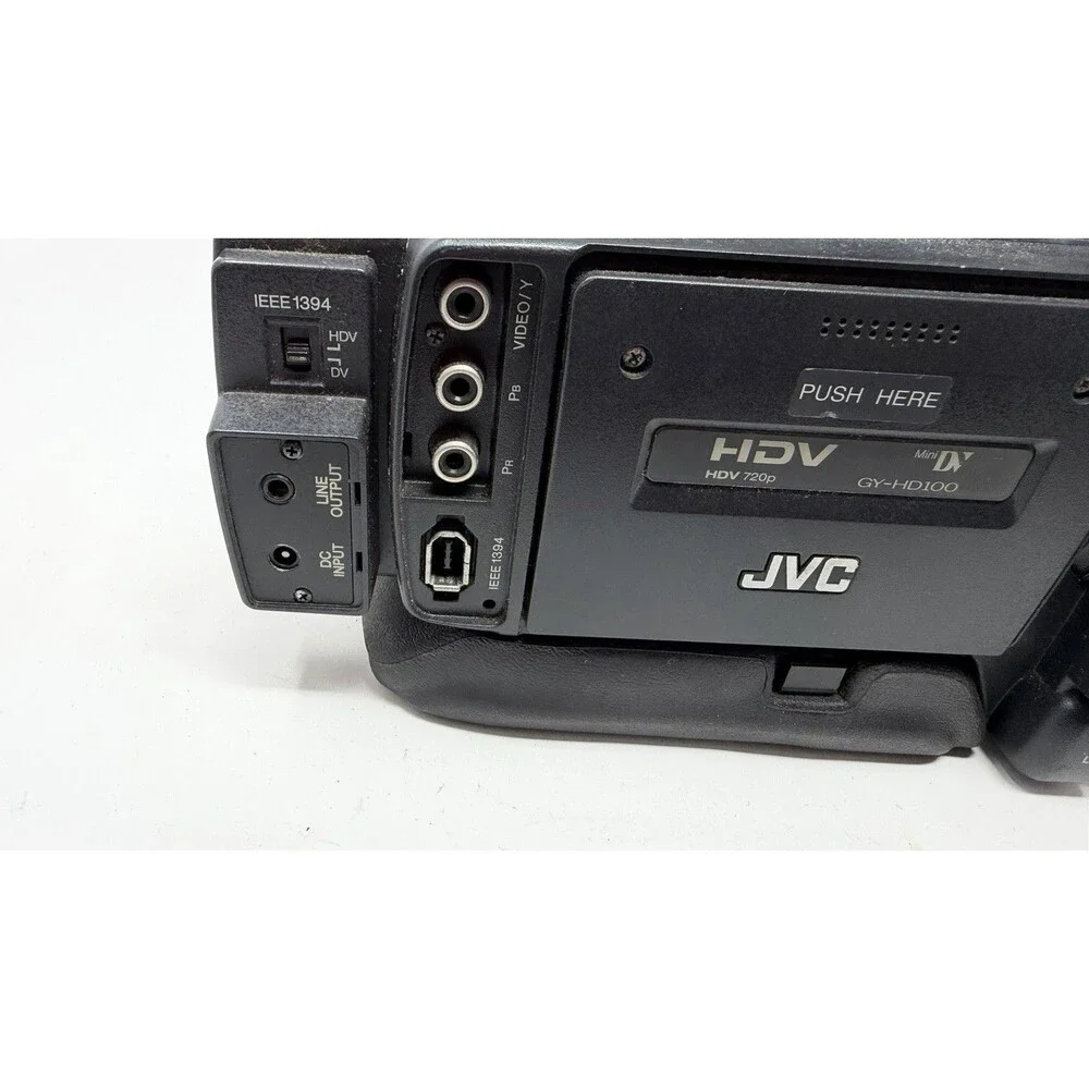 JVC GY-HD100 Camcorder Body Only As-IS, For Parts and Repair